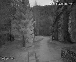 Vstup do skal, Pískovna