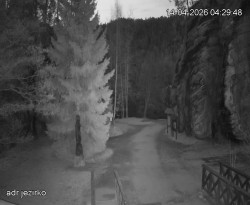 Vstup do skal, Pískovna