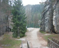 Vstup do skal, Pískovna