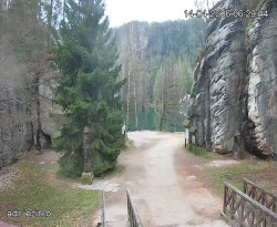 Vstup do skal, Pískovna