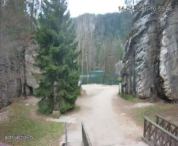 Vstup do skal, Pískovna