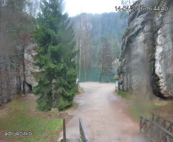 Vstup do skal, Pískovna