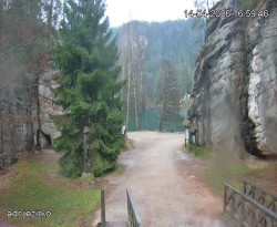 Vstup do skal, Pískovna