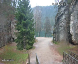 Vstup do skal, Pískovna