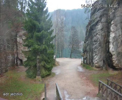 Vstup do skal, Pískovna