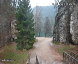 Vstup do skal, Pískovna