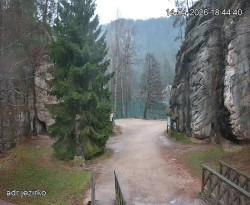 Vstup do skal, Pískovna