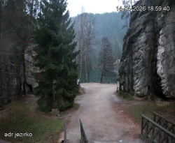 Vstup do skal, Pískovna