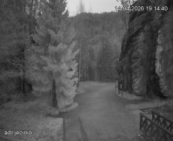 Vstup do skal, Pískovna