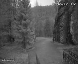 Vstup do skal, Pískovna