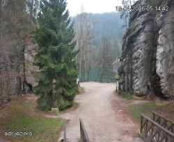 Vstup do skal, Pískovna