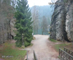 Vstup do skal, Pískovna