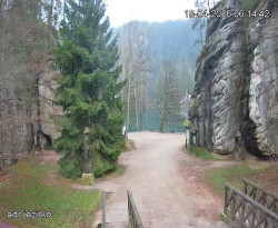 Vstup do skal, Pískovna