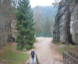 Vstup do skal, Pískovna