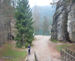 Vstup do skal, Pískovna