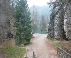 Vstup do skal, Pískovna