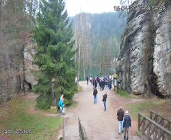 Vstup do skal, Pískovna