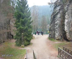 Vstup do skal, Pískovna