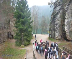 Vstup do skal, Pískovna