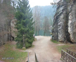 Vstup do skal, Pískovna