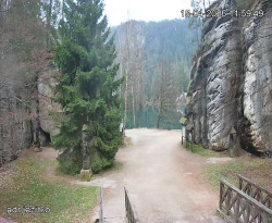 Vstup do skal, Pískovna