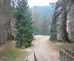 Vstup do skal, Pískovna