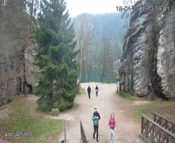 Vstup do skal, Pískovna