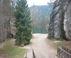 Vstup do skal, Pískovna