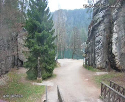 Vstup do skal, Pískovna