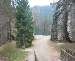 Vstup do skal, Pískovna