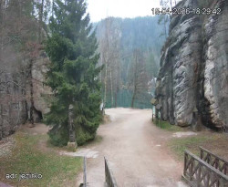 Vstup do skal, Pískovna