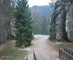 Vstup do skal, Pískovna