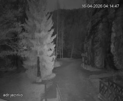 Vstup do skal, Pískovna