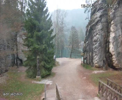 Vstup do skal, Pískovna