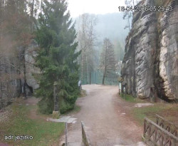 Vstup do skal, Pískovna