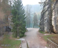 Vstup do skal, Pískovna