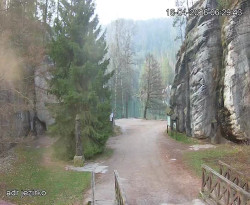 Vstup do skal, Pískovna