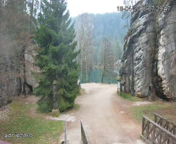 Vstup do skal, Pískovna