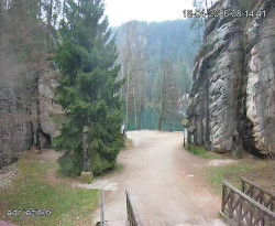 Vstup do skal, Pískovna