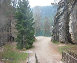 Vstup do skal, Pískovna