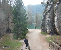 Vstup do skal, Pískovna