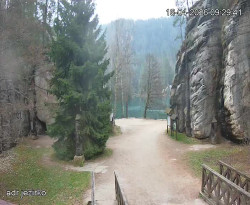 Vstup do skal, Pískovna