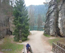 Vstup do skal, Pískovna