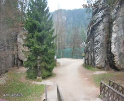 Vstup do skal, Pískovna