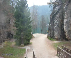 Vstup do skal, Pískovna