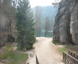 Vstup do skal, Pískovna