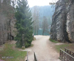 Vstup do skal, Pískovna