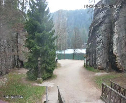 Vstup do skal, Pískovna