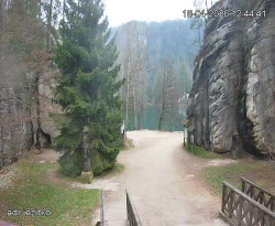 Vstup do skal, Pískovna