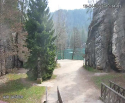 Vstup do skal, Pískovna